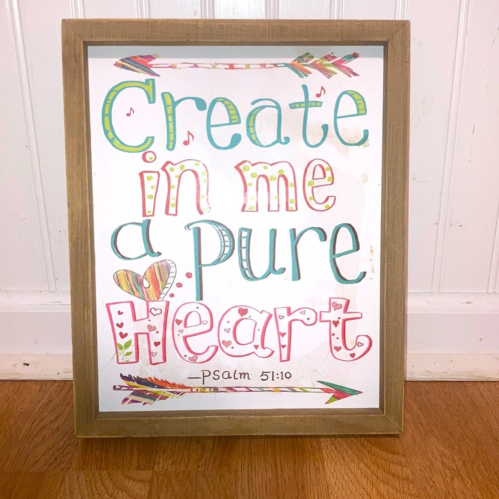 Girls wall hanging